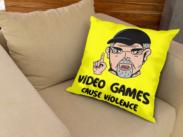 Poduszka Video games...