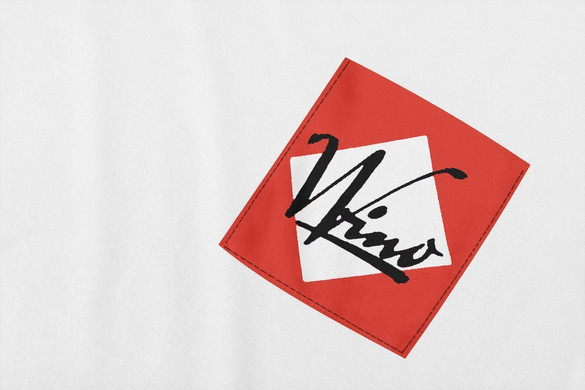 Koszulka z kieszonką WINO