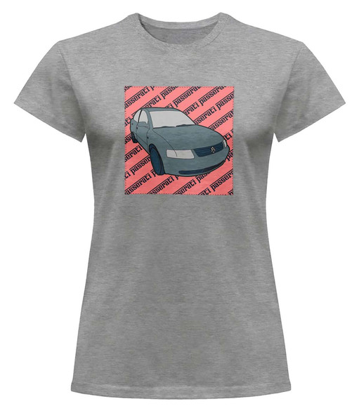 Bluzka damska z naszywką Volkswagen passerati