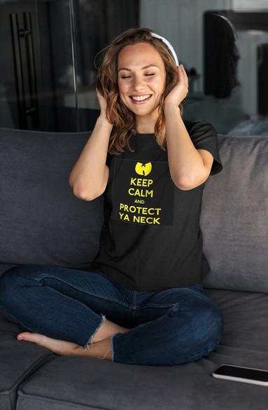 Bluzka damska z naszywką Wu-Tang Clan Keep Calm