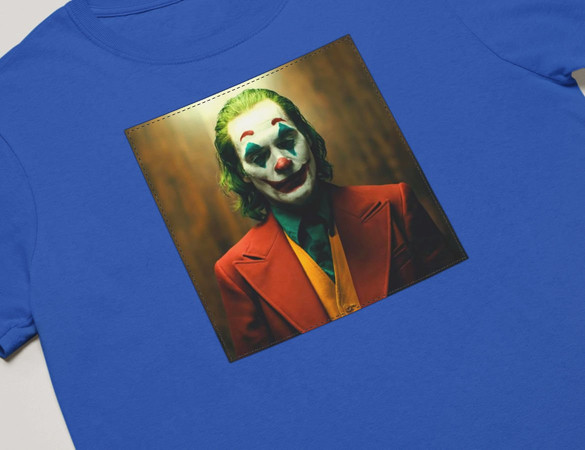 Koszulka z naszywką Joker Lift Scene