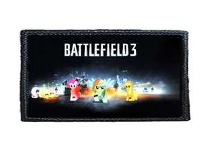 Naszywka MY LITTLE. PONY BATTLEFIELD 3