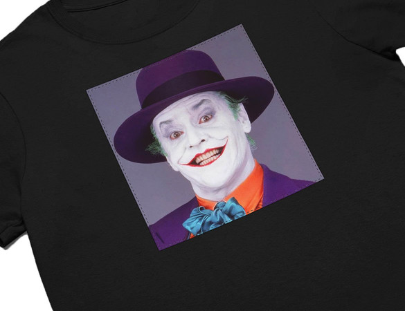 Koszulka z naszywką Joker Jack Nicholson 02