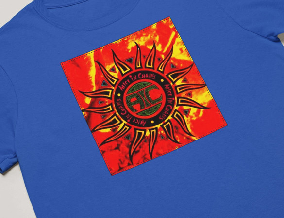 Koszulka z naszywką Alice In Chains logo