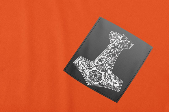 Koszulka z kieszonką Młot Thora