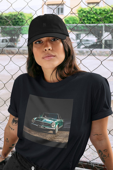 Koszulka z naszywką Mercedes classic