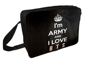 Torba na ramię BTS I'm ARMY AND I LOVE BTS