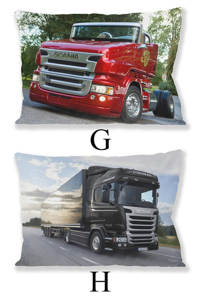 Poduszka SCANIA FULLPRINT 60x40cm WZORY