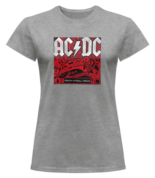 Bluzka damska z naszywką AC/DC...Train...
