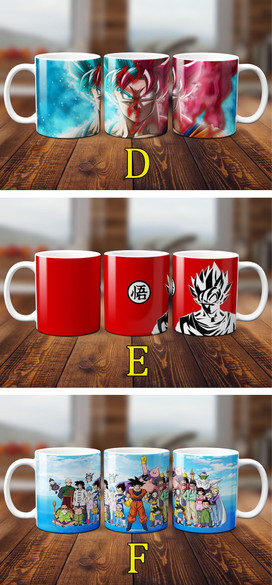 DRAGON BALL Zestaw poduszka+kubek WZORY +GRATIS!