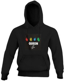 Bluza z naszywką Queen Hot Space 02