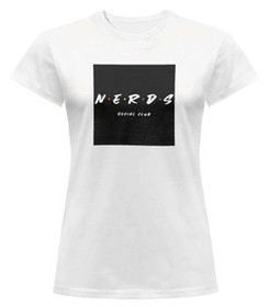 Bluzka damska z naszywką Friends -NERDS