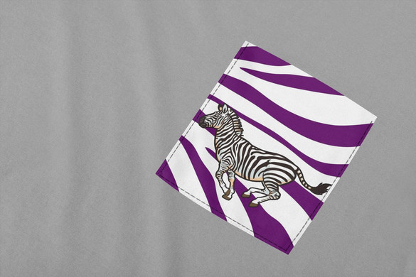 Koszulka z kieszonką SAFARI ZEBRA