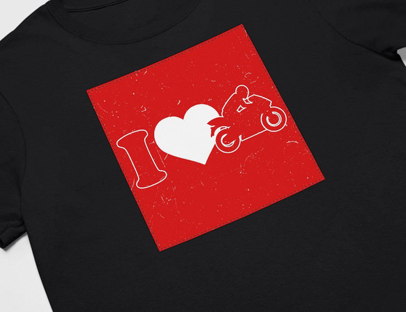 Koszulka z naszywką Lubię zapierd..lać 02