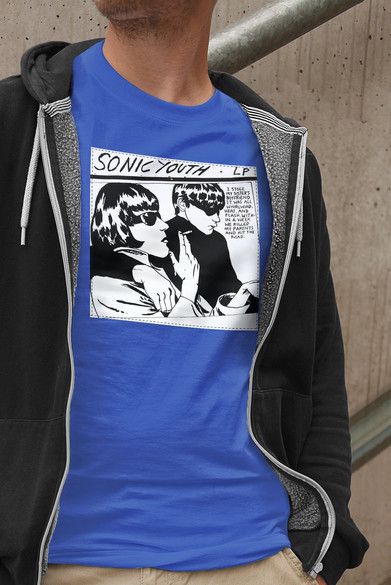 Koszulka z naszywką Sonic Youth LP