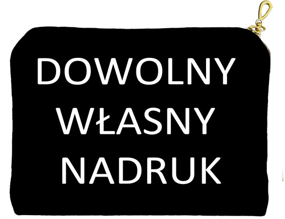 Kosmetyczka mini z własnym nadrukiem - dowolny nadruk