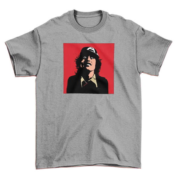 Koszulka z naszywką AC/DC Angus Young