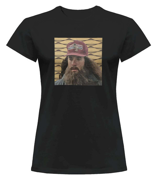 Bluzka damska z naszywką Forrest Gump beard
