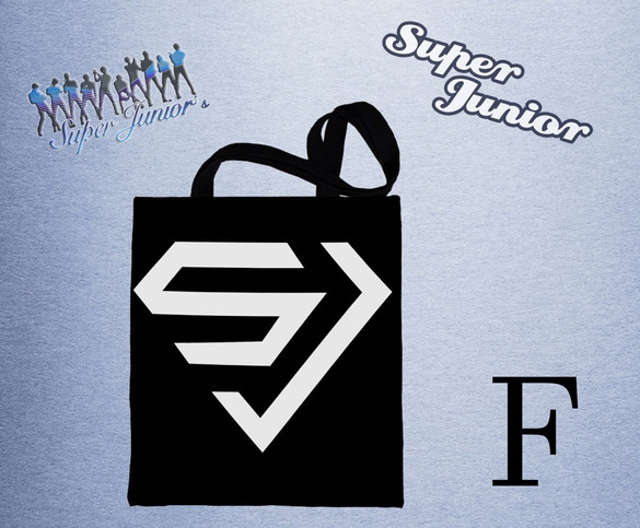 Torba na ramię SUPER JUNIOR #K-POP FULLPRINT WZORY
