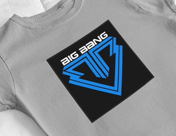 Bluzka damska z naszywką BIG BANG logo