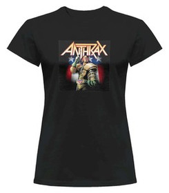 Bluzka damska z naszywką Anthrax