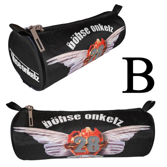 BOHSE ONKELZ Piórnik szkolny tuba WZORY