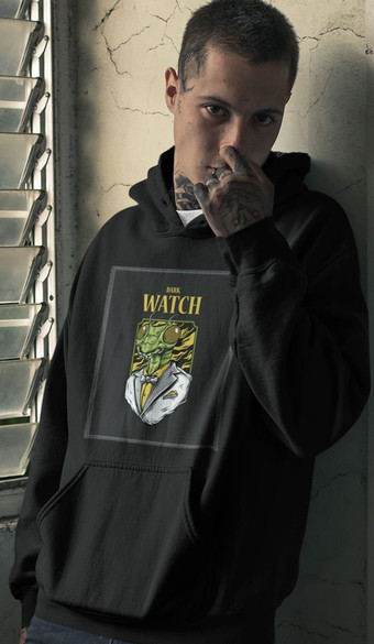 Bluza z naszywką 1 DARK WATCH