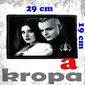 Naszywka duża na ubranie LACRIMOSA