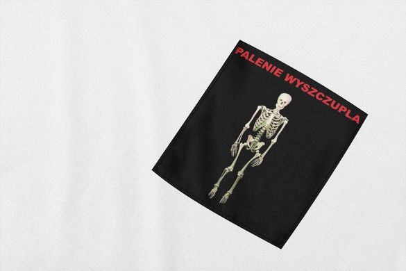 Koszulka z kieszonką Palenie wyszczupla