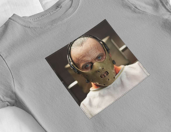 Bluzka damska z naszywką Hannibal Lecter