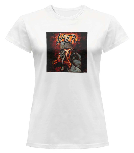 Bluzka damska z naszywką Slayer Demon