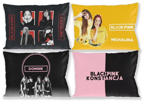 Poduszka BLACKPINK  60x40cm WZORY