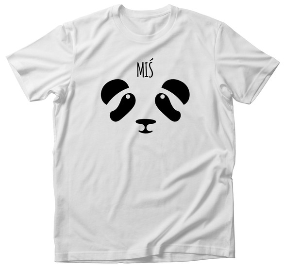 Koszulka MIŚ słodka buzia Pandy DLA NIEGO