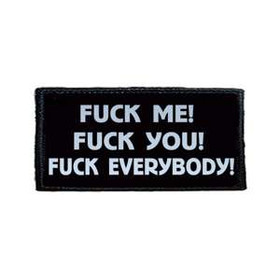 Naszywka  FUCK ME! FUCK YOU!......
