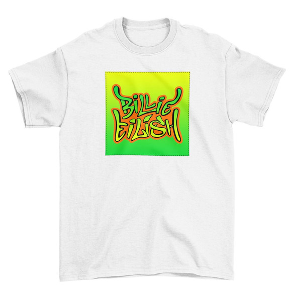 Koszulka z naszywką Billie Eilish 05