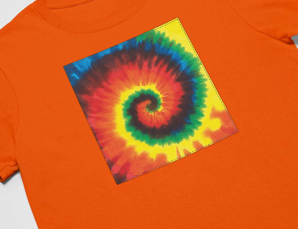 Koszulka z naszywką Colourful 02