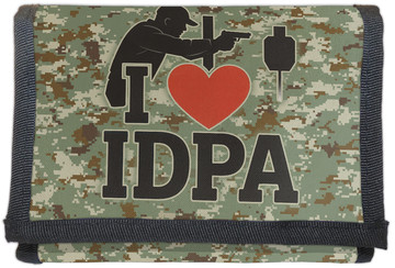 Portfel dla strzelca I LOVE IDPA