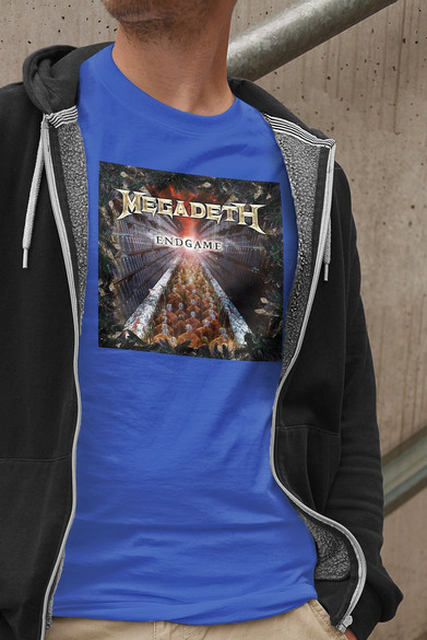 Koszulka z naszywką Megadeth Endgame