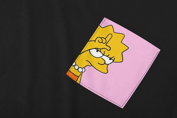 Koszulka z kieszonką LISA SIMPSON
