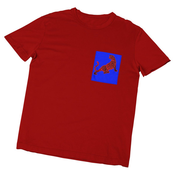 Koszulka z kieszonką TYGRYS