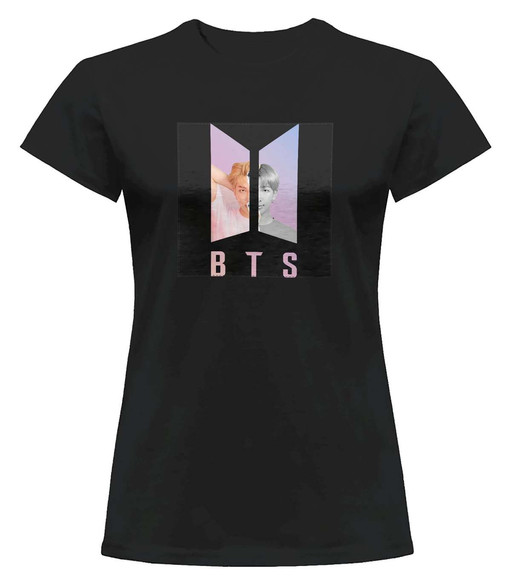 Bluzka damska z naszywką BTS RM