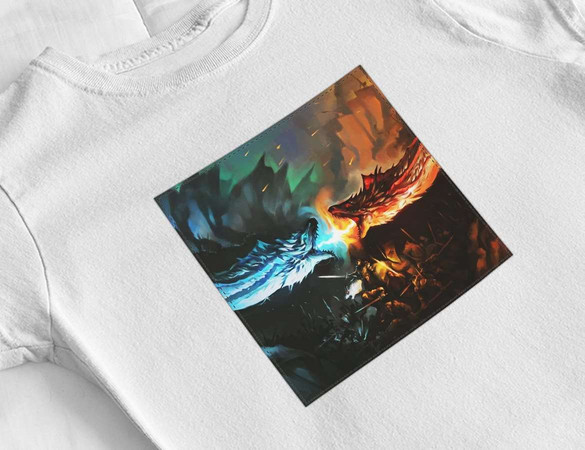 Bluzka damska z naszywką Game of Thrones dragon