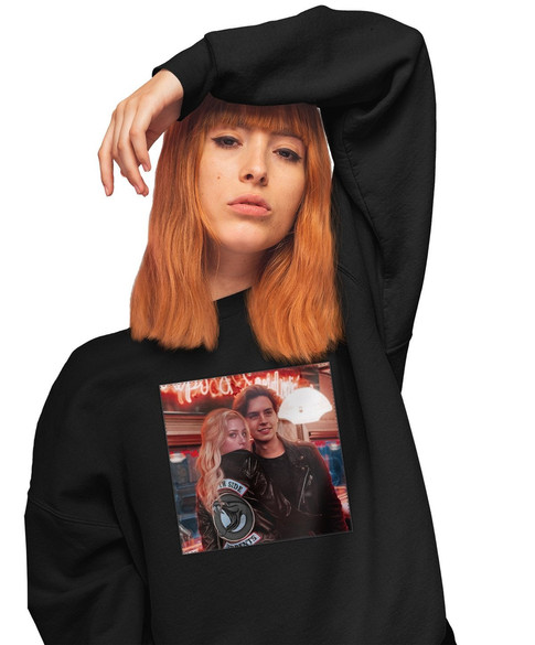 Bluza z naszywką Riverdale Couple