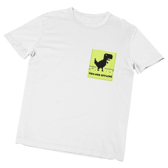 Koszulka z kieszonką OFFLINE