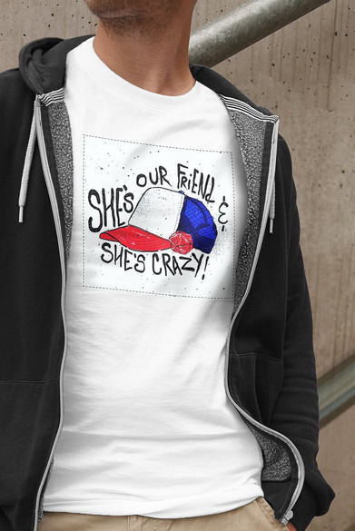 Koszulka z naszywką Stranger Things Cap