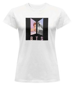 Bluzka damska z naszywką BTS JIMIN