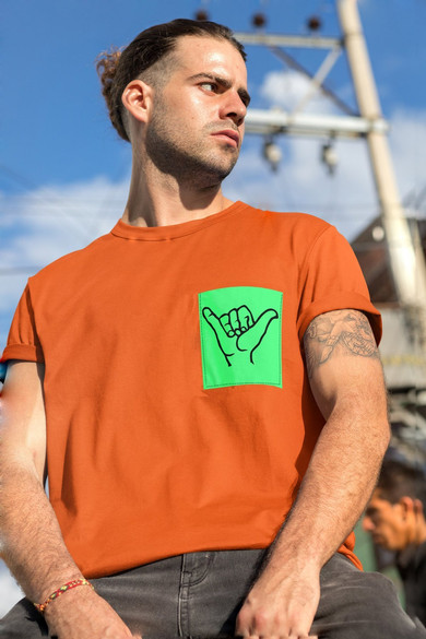 Koszulka z kieszonką 420 TIME