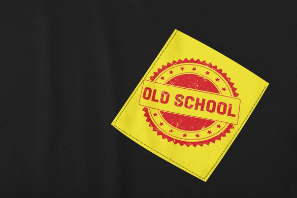 Koszulka z kieszonką OLD SCHOOL