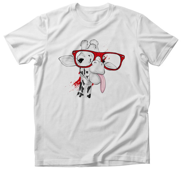 Koszulka ŻYRAFA GIRAFFE FUNNY