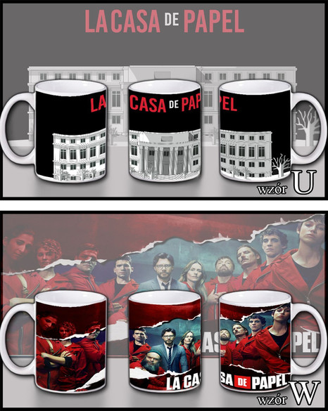 Kubek DOM Z PAPIERU + IMIĘ GRATIS, PREZENT